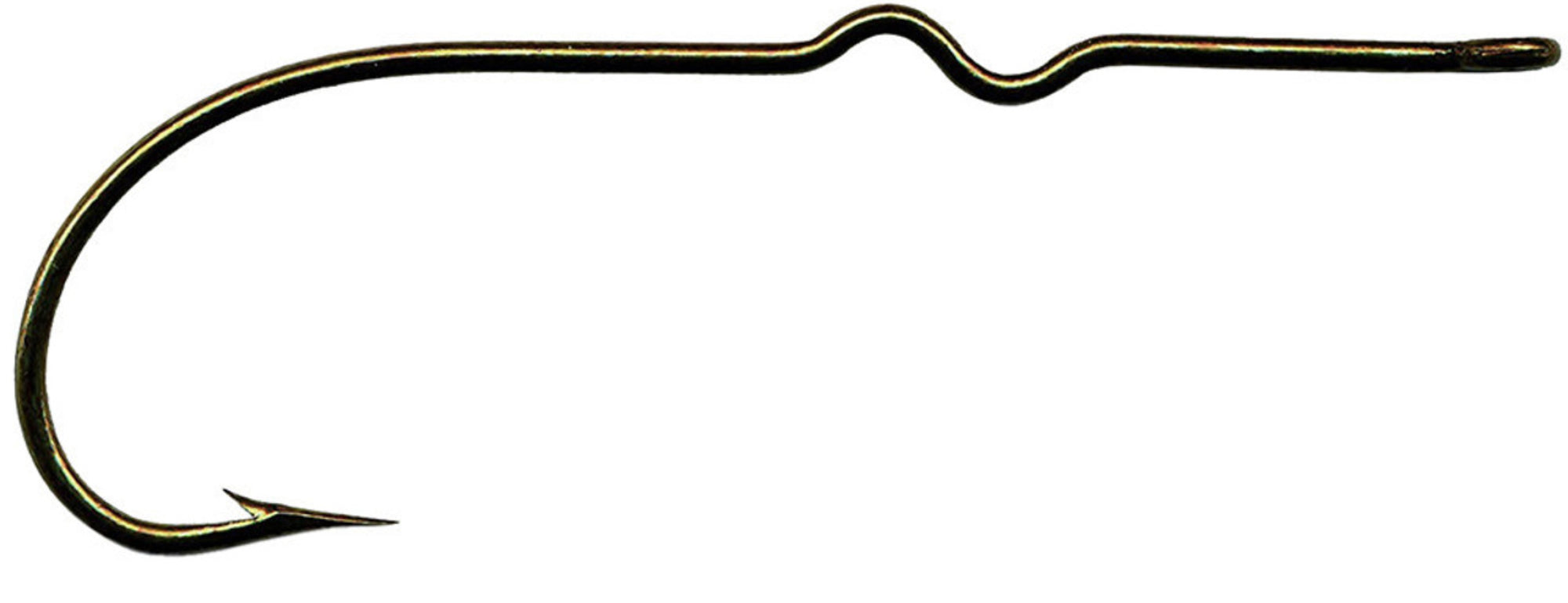 Mustad Fresh Water Popper Kinked Shank 2XL Forged Straight TitanX Hook