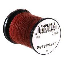 Semperfli - Dubbing Polyyarn Grisonnant Pour Mouche Sèche, Collection D'insectes, Neuf