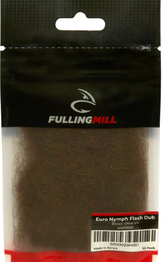 Fulling Mill Euro Nymph Flash Dub