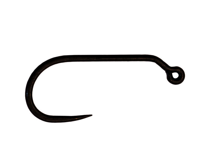 barbless fishing hooks Risen Barbless Jig 9230 Hook – Black Nickel Jig Hooks for Fly Tying