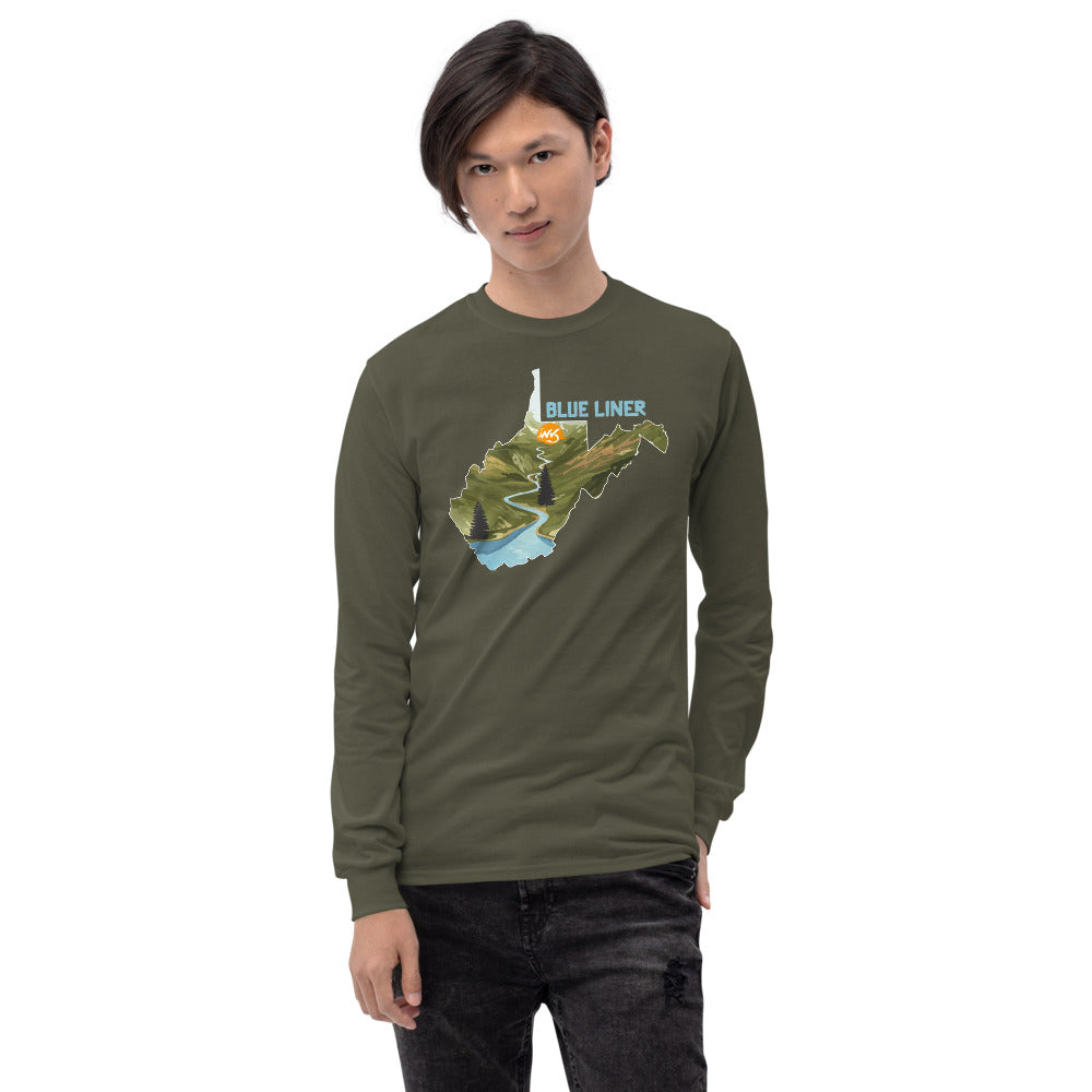 Blue Liner Long Sleeve
