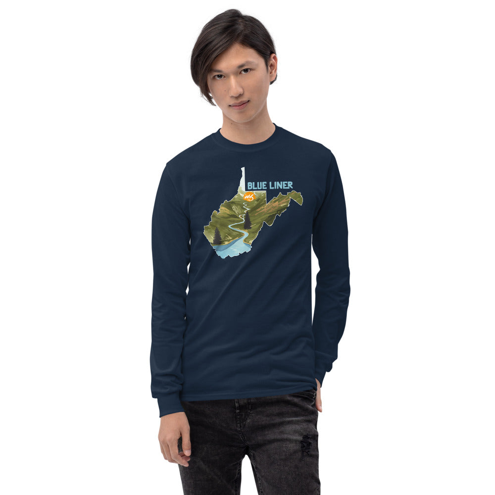 Blue Liner Long Sleeve