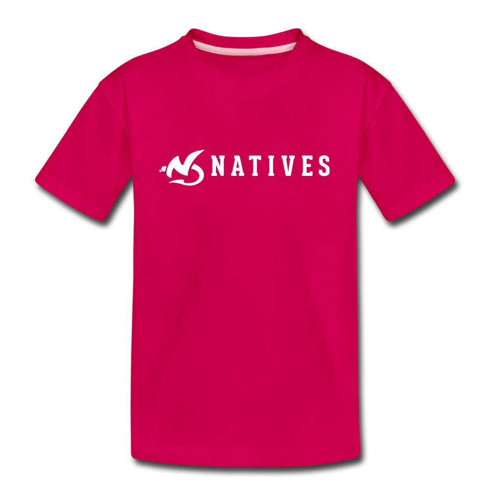 Kids' Natives T-Shirt - dark pink