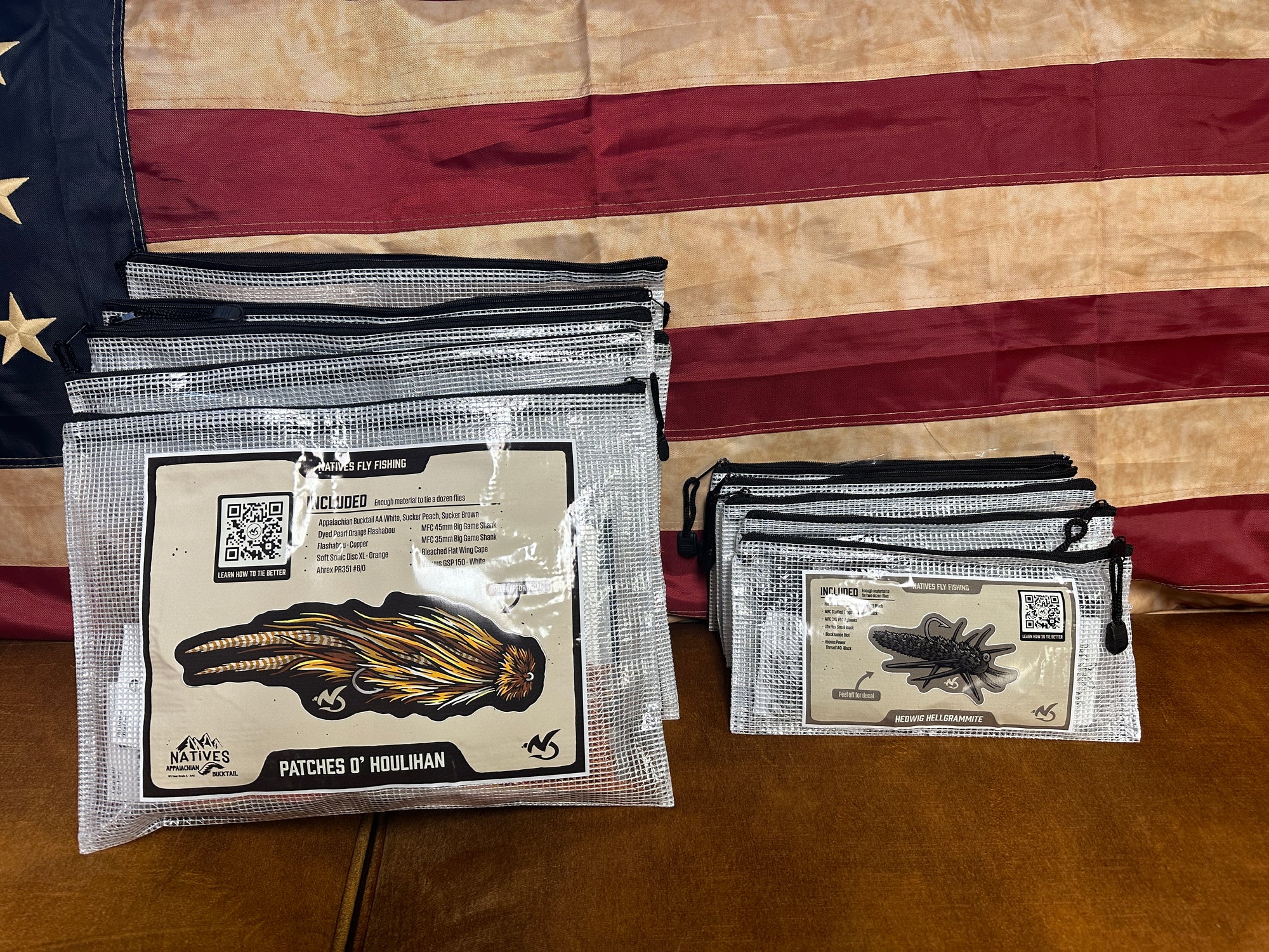 Natives fly tying kits
