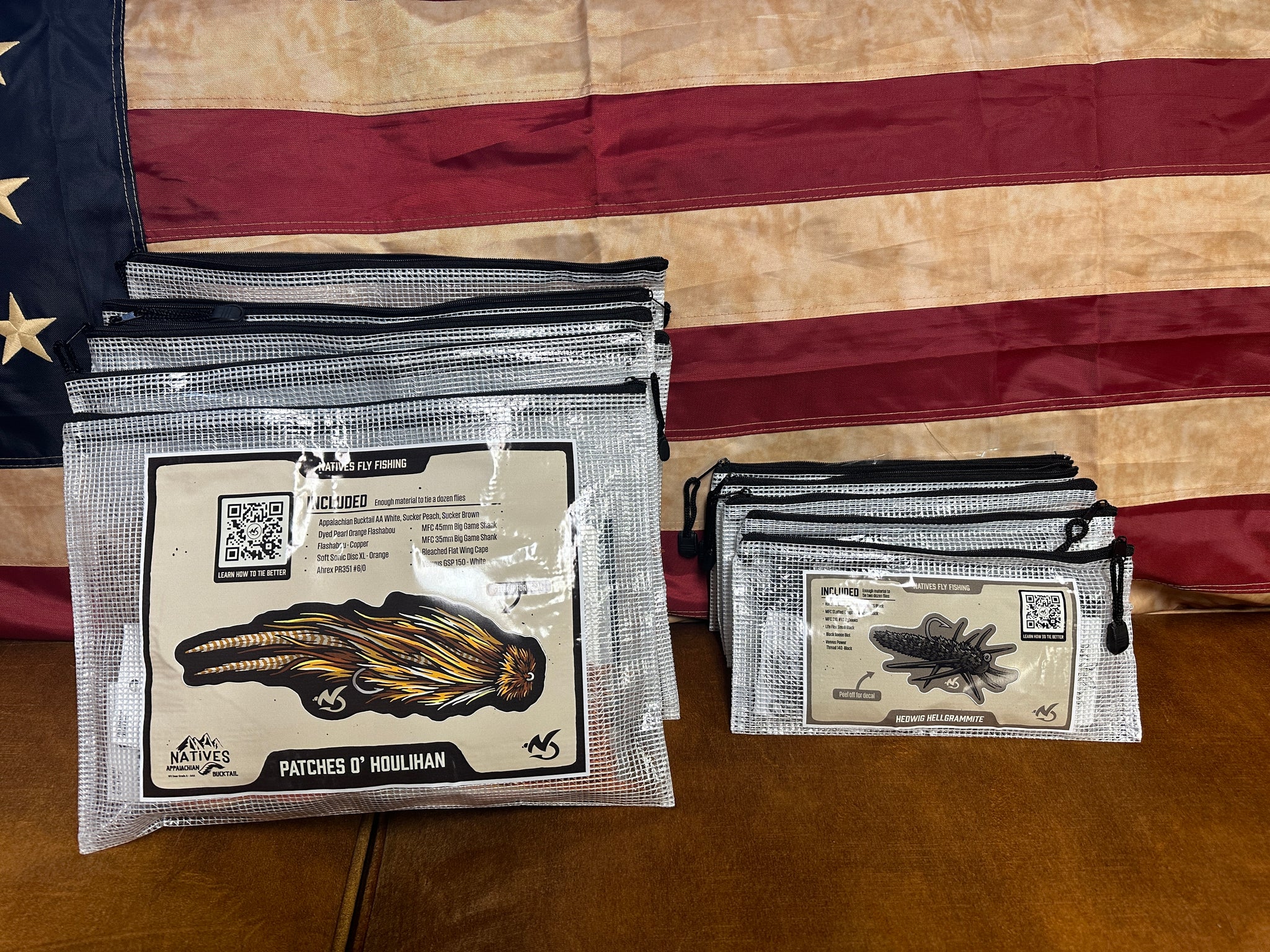Natives fly tying kits