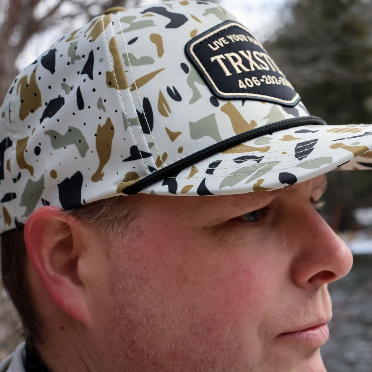 Trxstle Ridgeback Camo Shield Hotline Hat