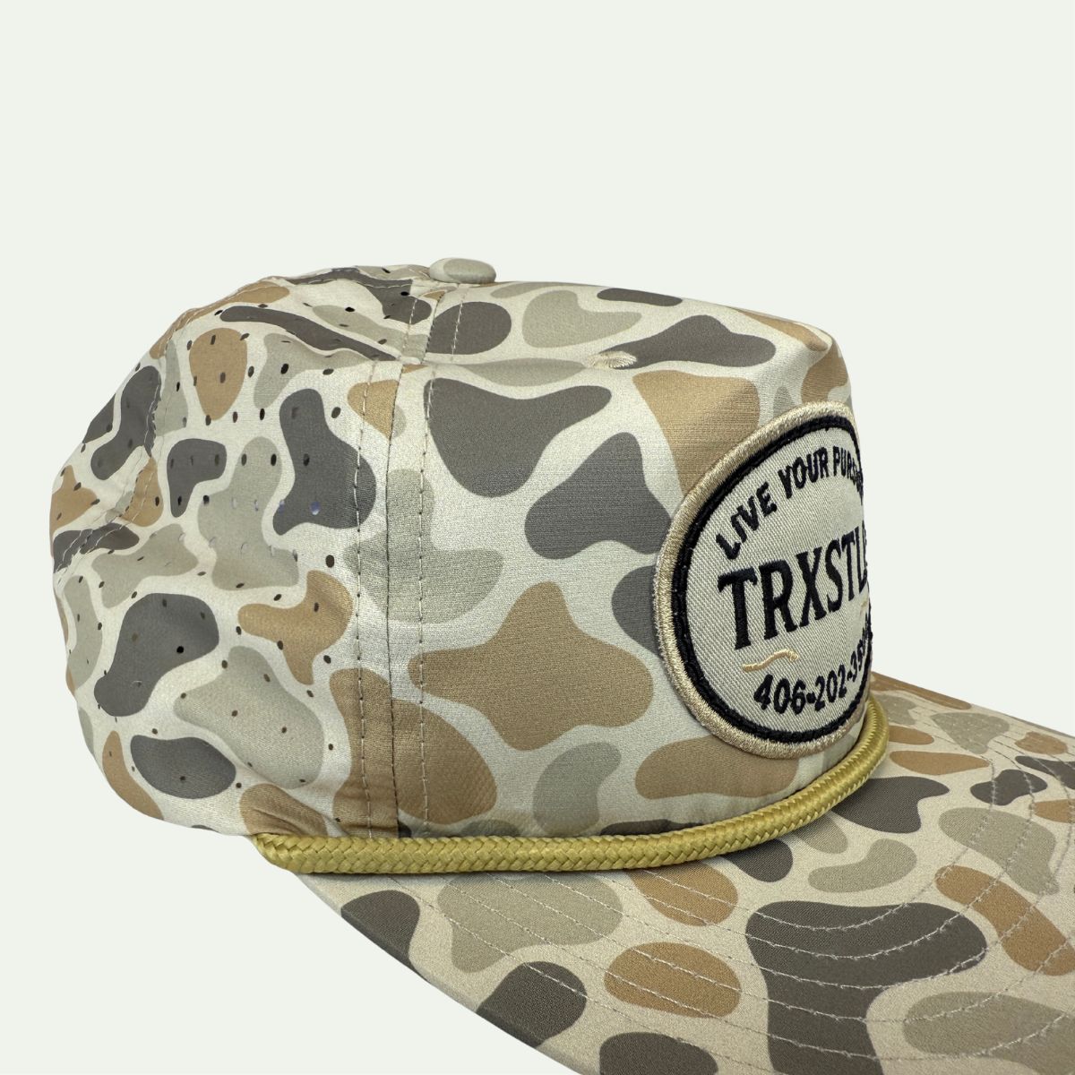 Trxstle Sandbar Sage Oval Hotline Hat
