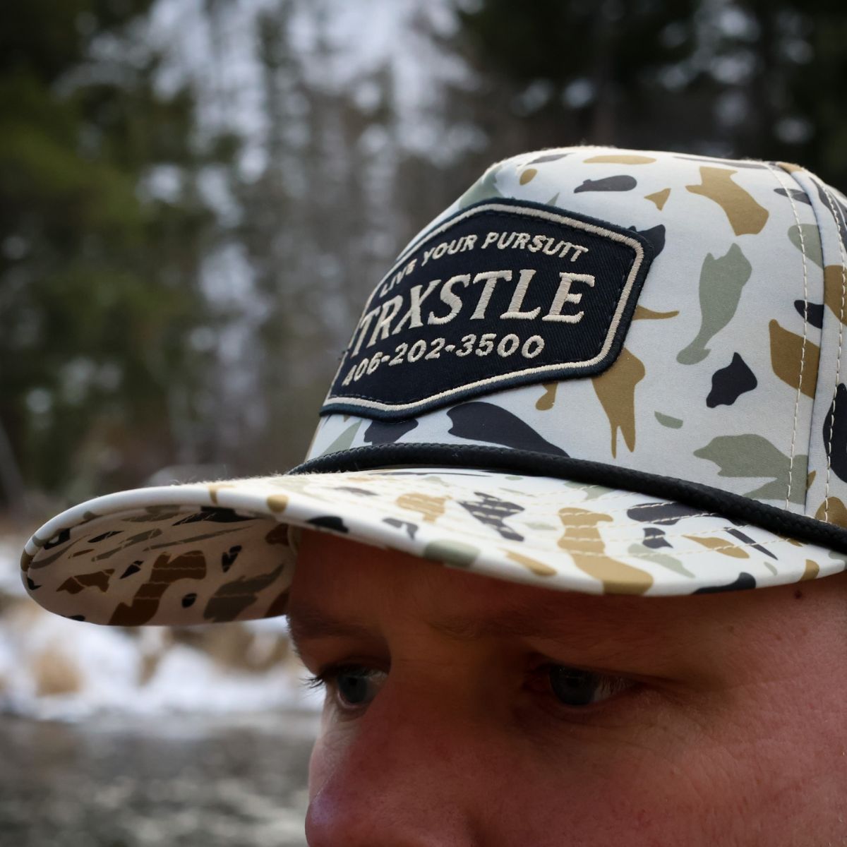 Trxstle Ridgeback Camo Shield Hotline Hat