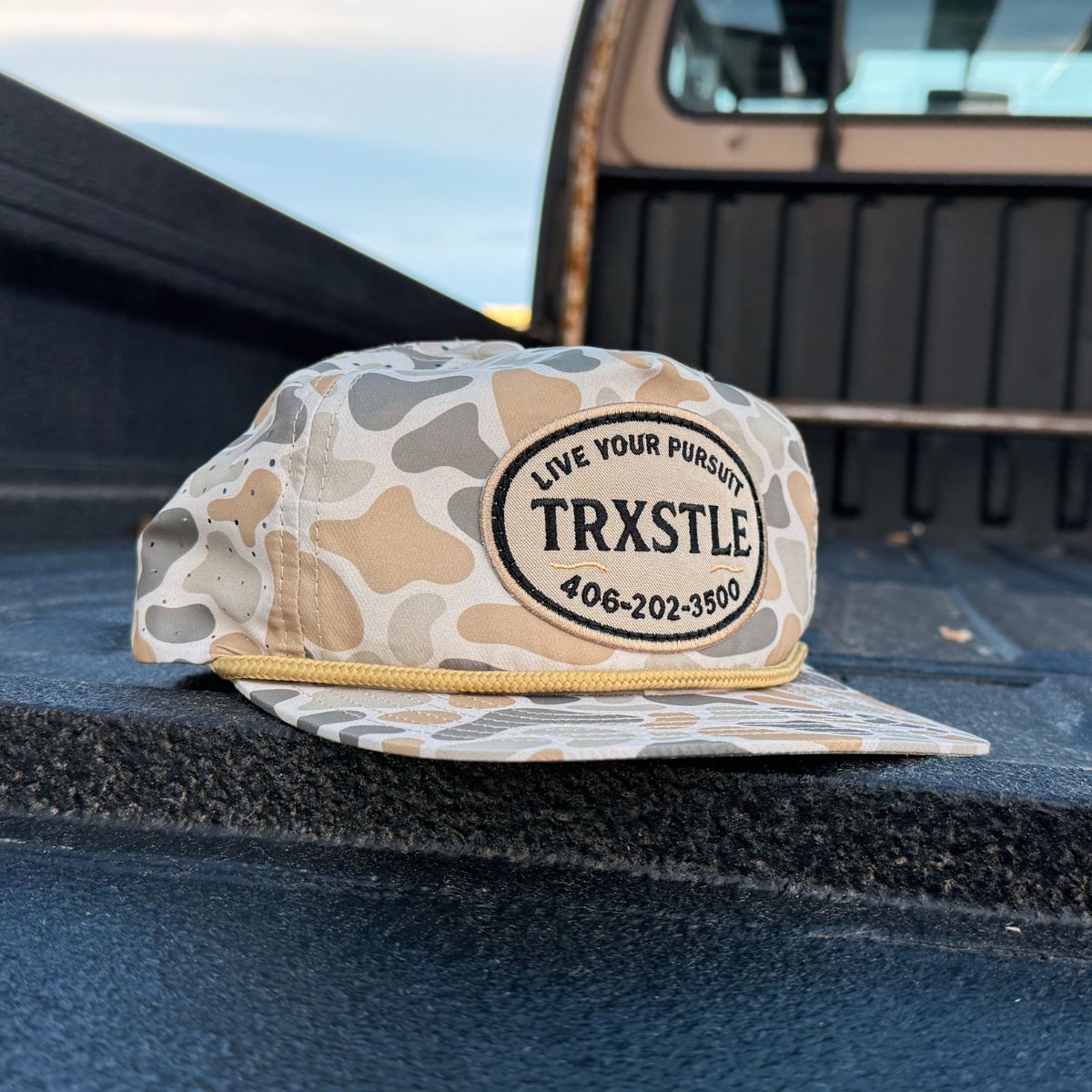 Trxstle Sandbar Sage Oval Hotline Hat
