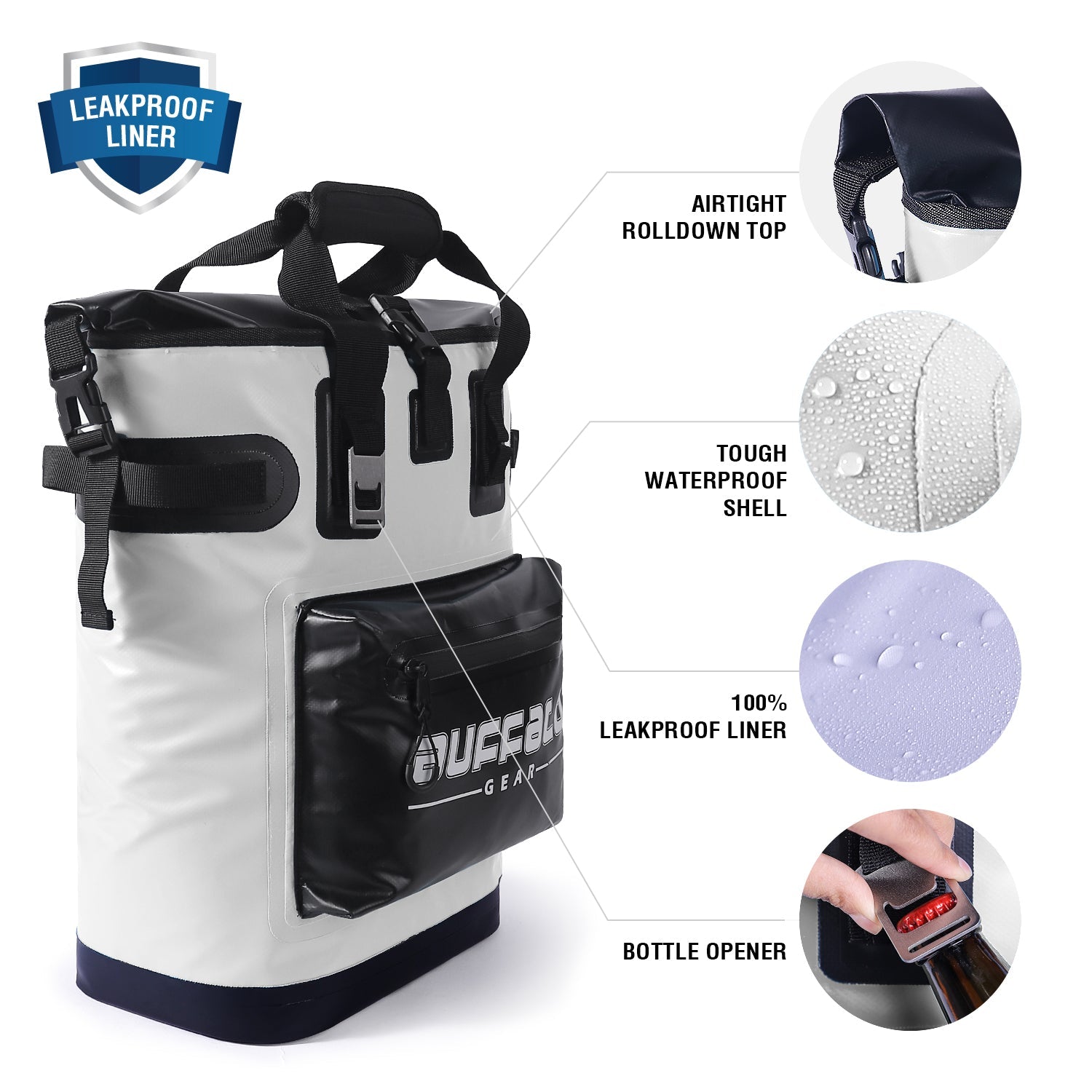 Buffalo 19QT Camping Backpack Cooler