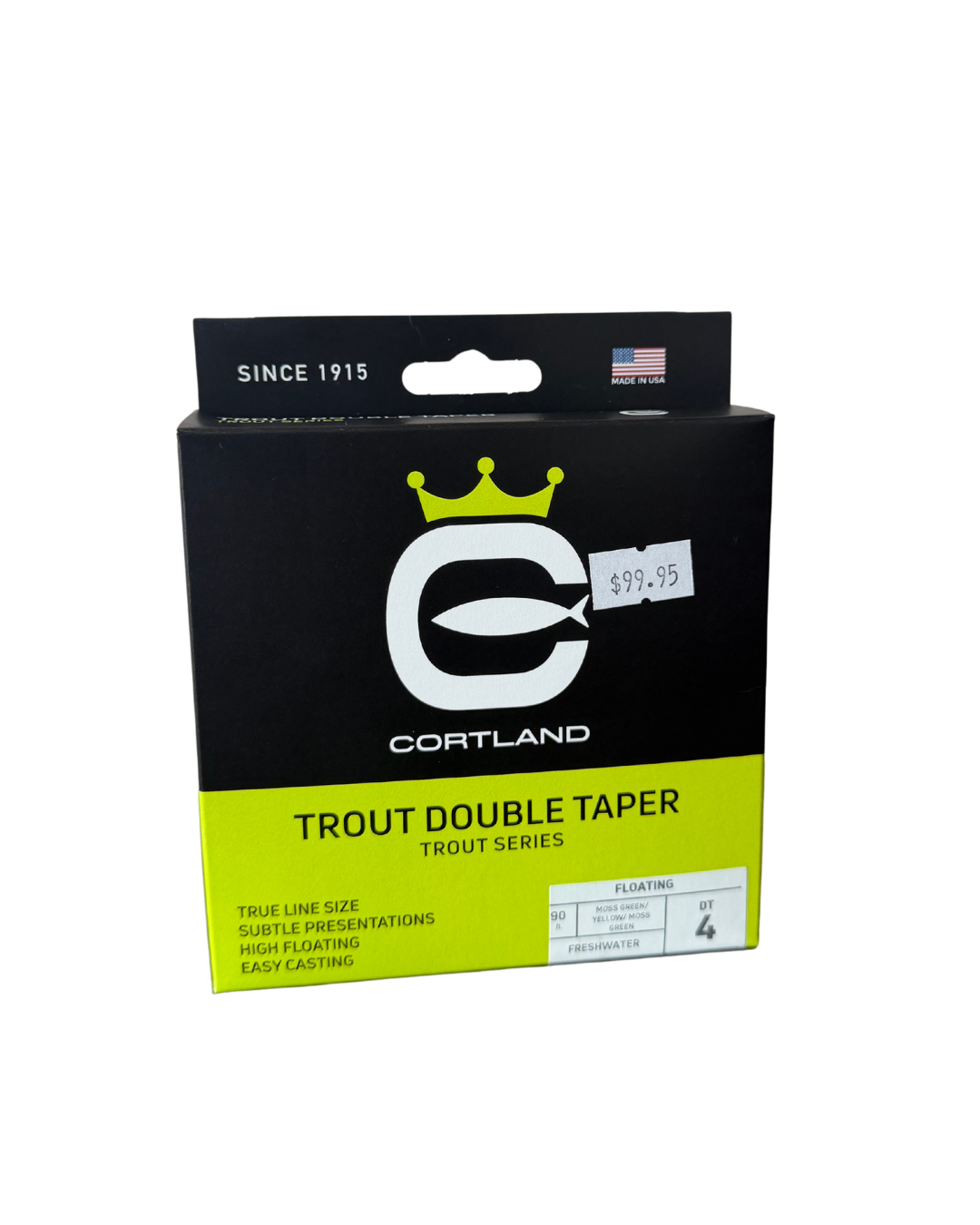 Cortland Trout Series Double Taper