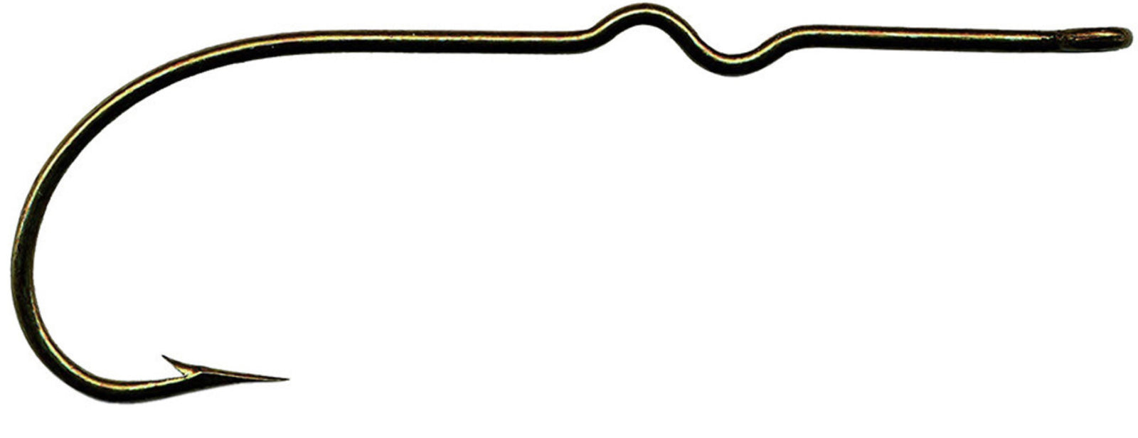 Mustad Fresh Water Popper Kinked Shank 2XL Forged Straight TitanX Hook