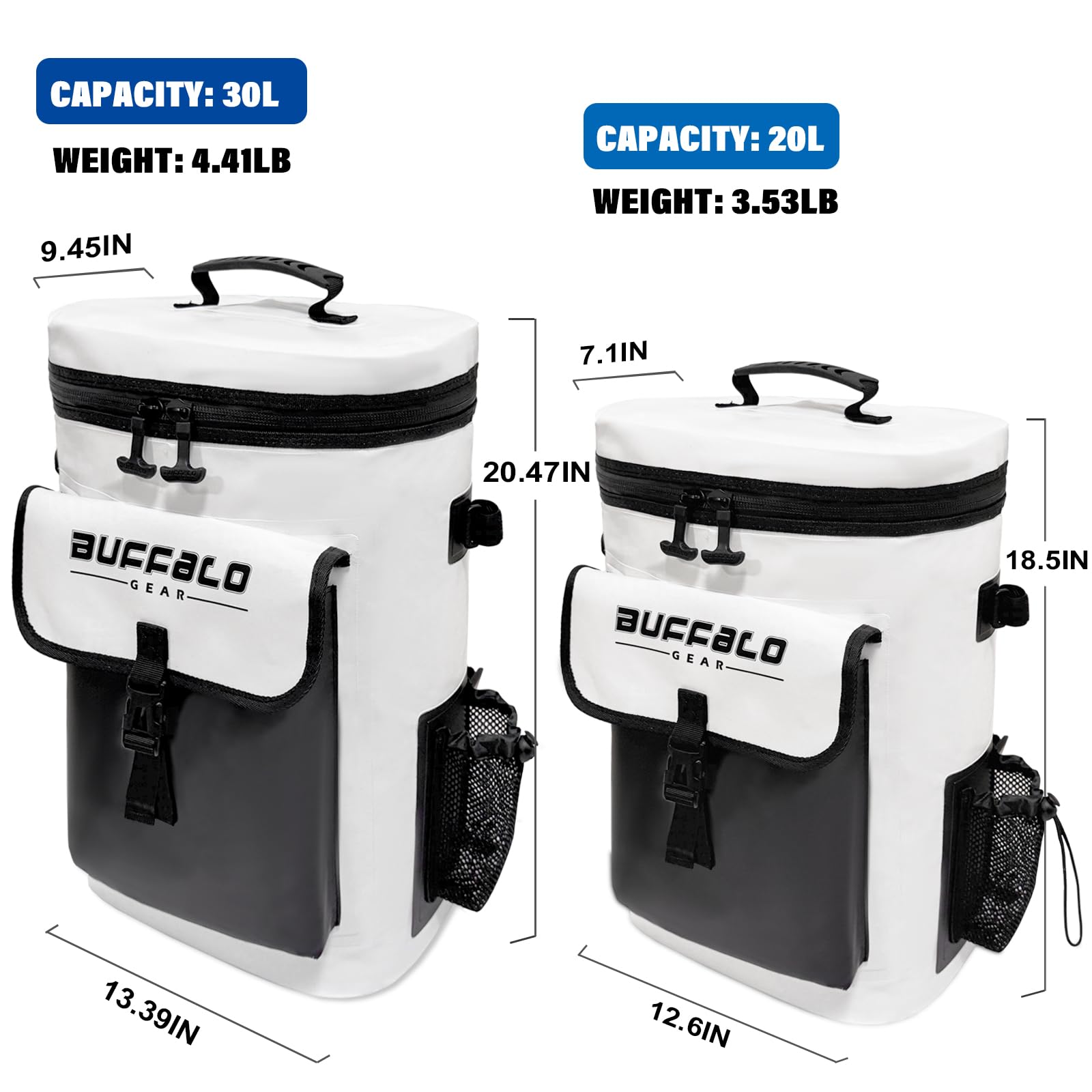 Buffalo 31QT Fish Cooler Backpack, Kill Backpack