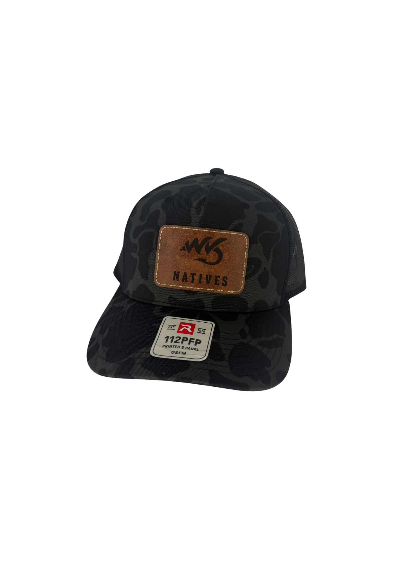 Natives Leather Patch Hats