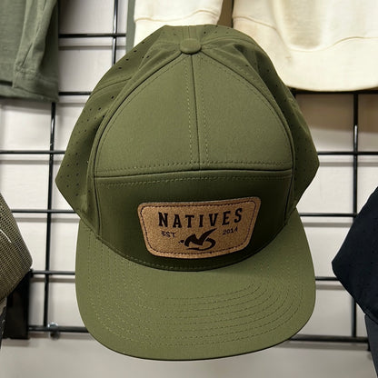 Leather Patch Hat