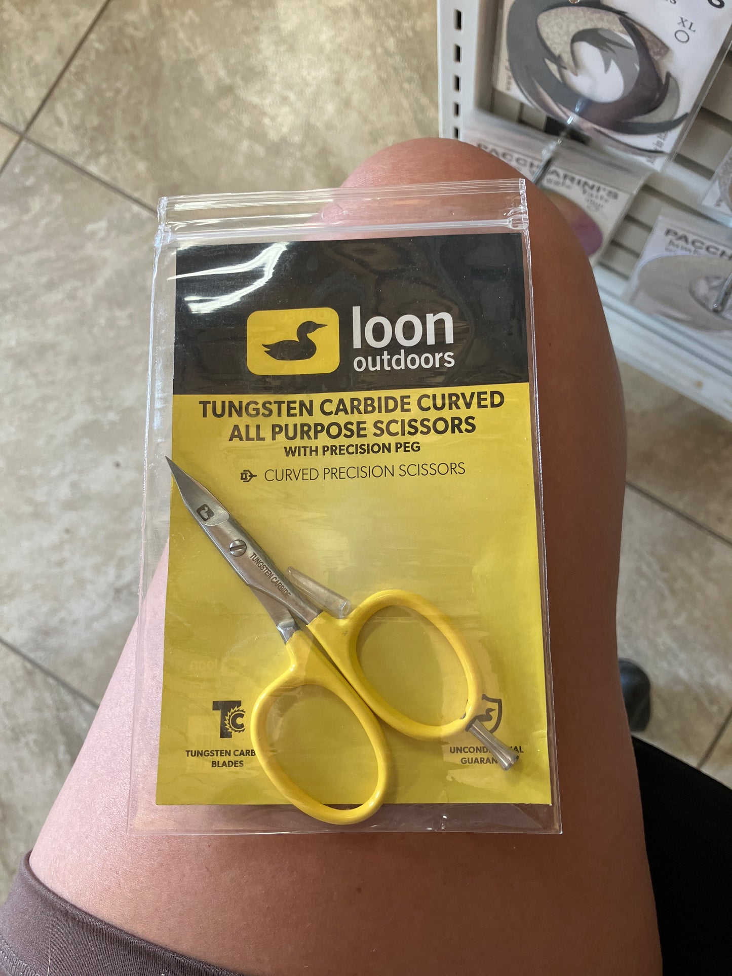 Loon Tungsten Carbide Curved All Purpose Scissors