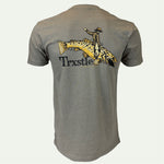 Trxstle Bucking Brown Back-Print Tee