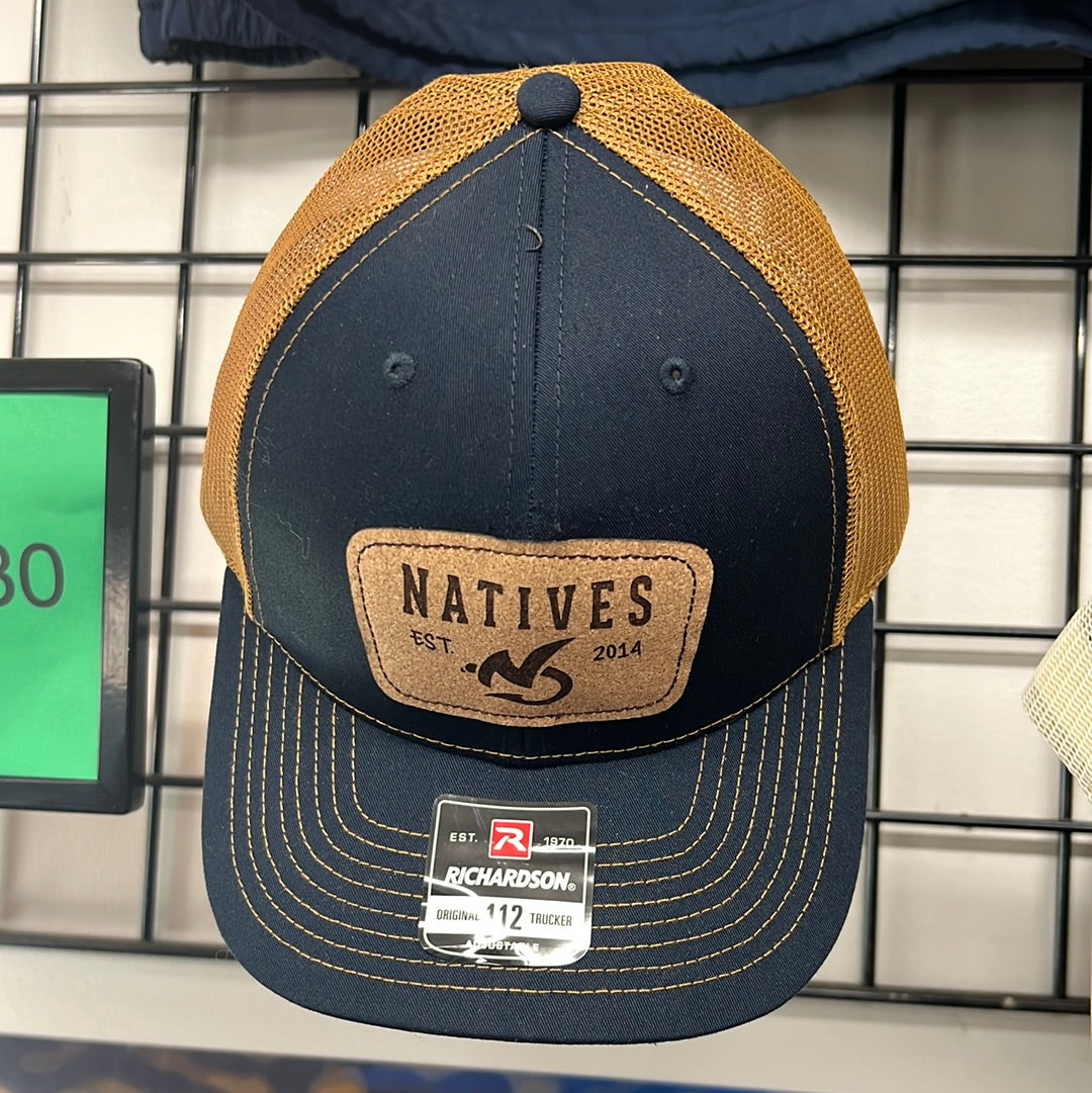 Leather Patch Hat