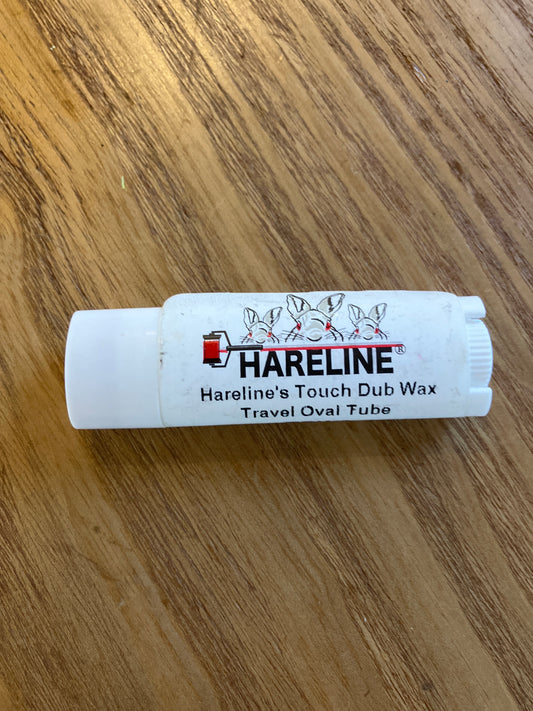 Hareline's Touch Dub Wax Travel Oval Tube