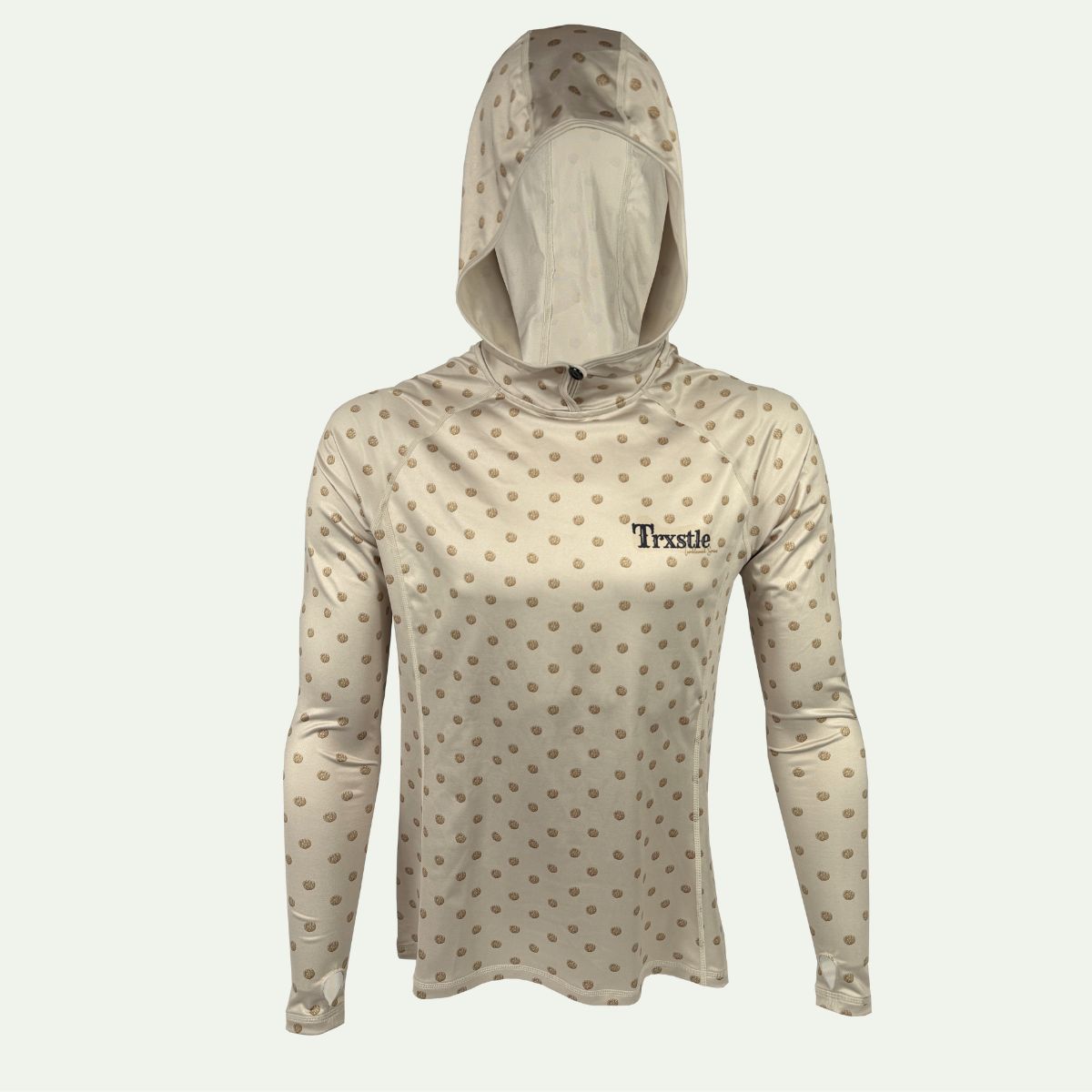 Trxstle Tumbleweed Brown Trout Featherweight Sun Hoodie