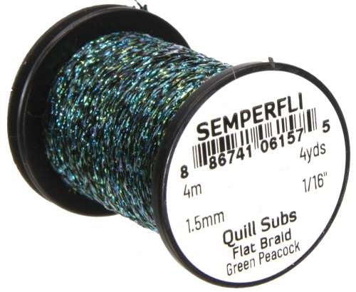 Semperfli Quill Subs Flat Braid