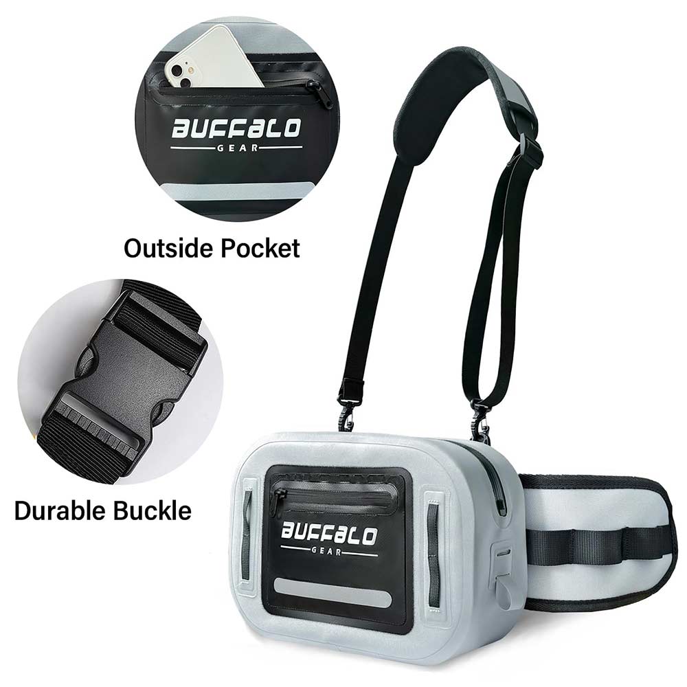 Buffalo 9.4QT Waterproof Fishing Fanny Pack