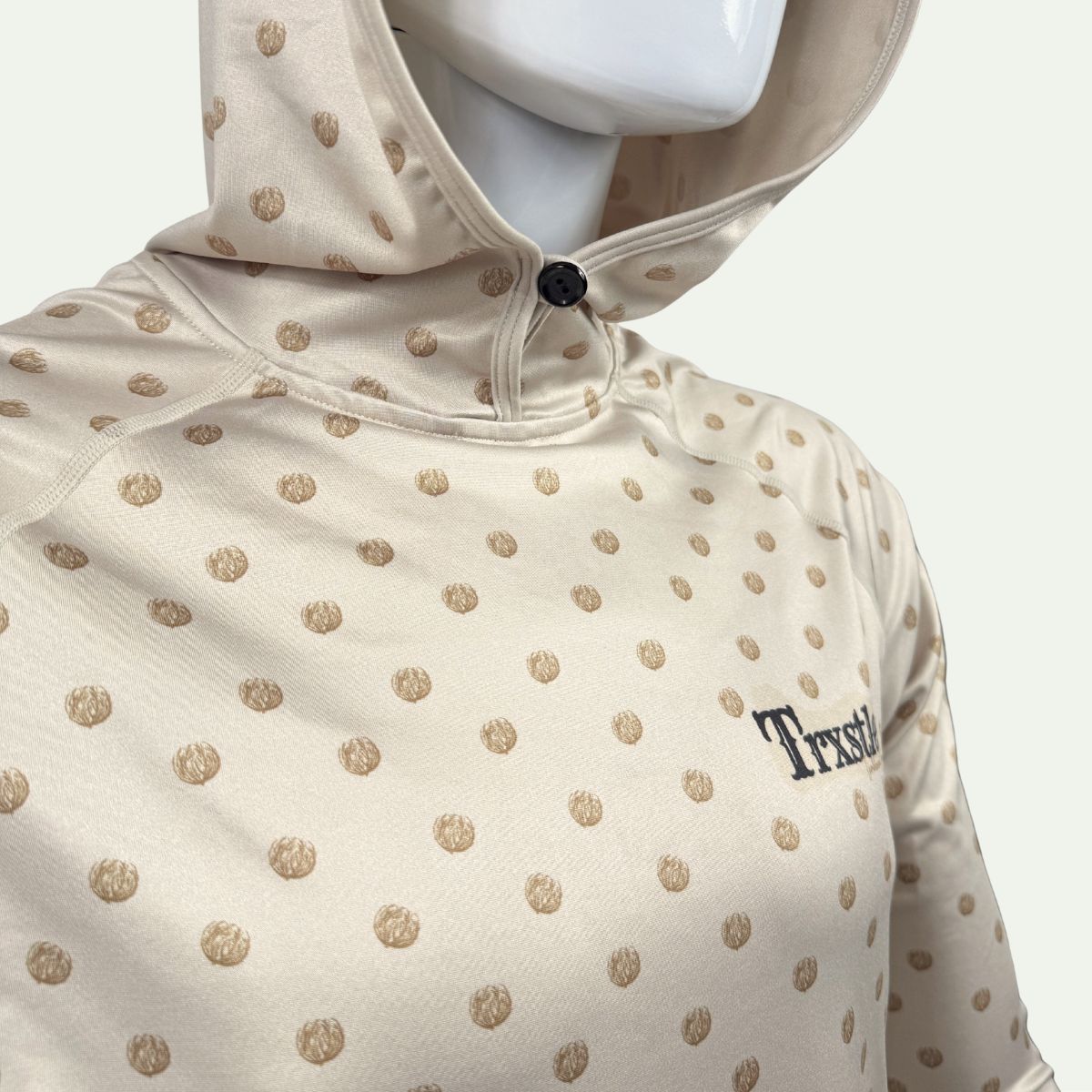 Trxstle Tumbleweed Brown Trout Featherweight Sun Hoodie