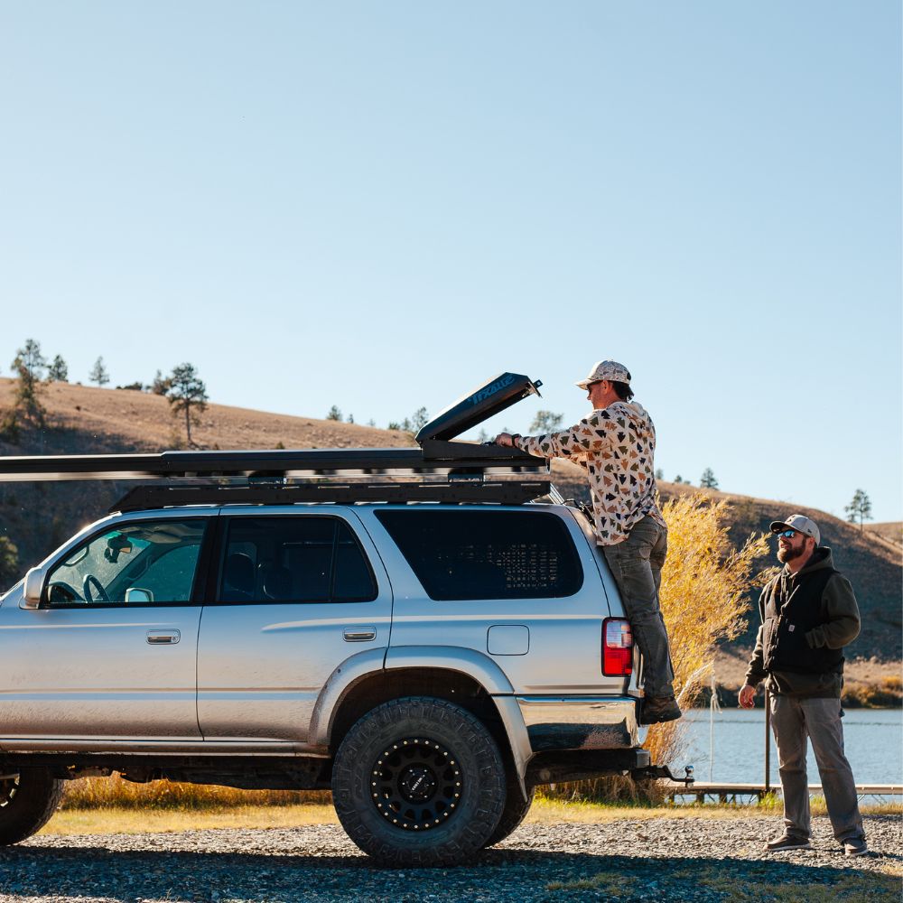 Trxstle's ARC Fishing Rod Carrier – Adjustable 10' | Up to 6 Rods - All Styles