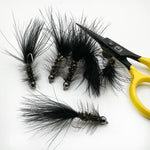 B.H. Black Crystal Wooly Bugger