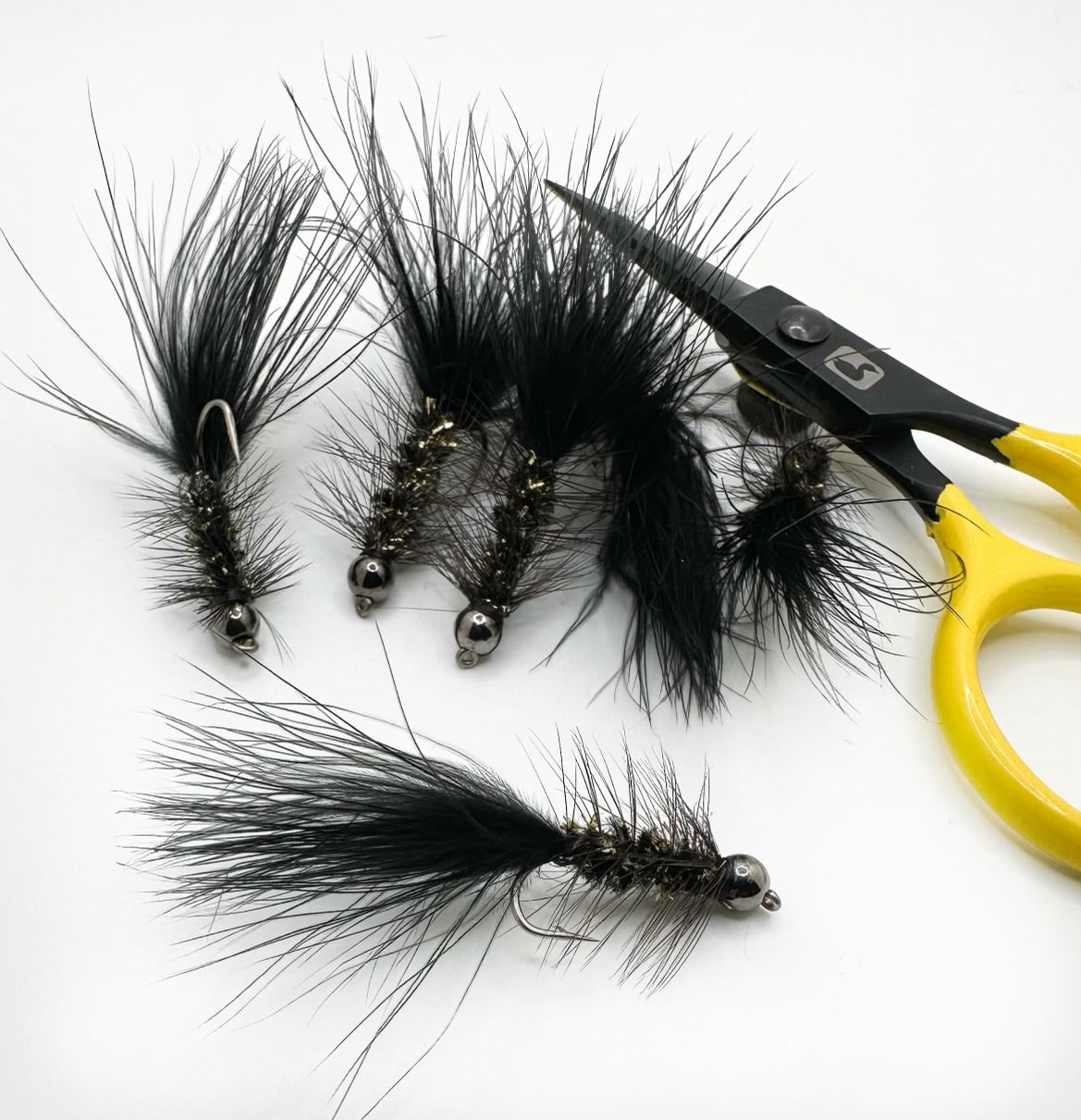 B.H. Black Crystal Wooly Bugger