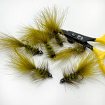 B.H. Olive Crystal Wooly Bugger