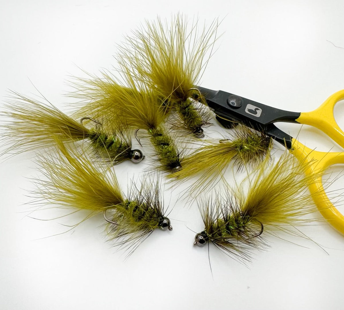 B.H. Olive Crystal Wooly Bugger