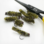 Olive Mop Fly Tungsten BH