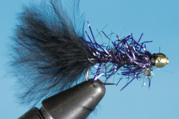 Balanced Leech Crystal Bugger - Tungsten (Barbless)