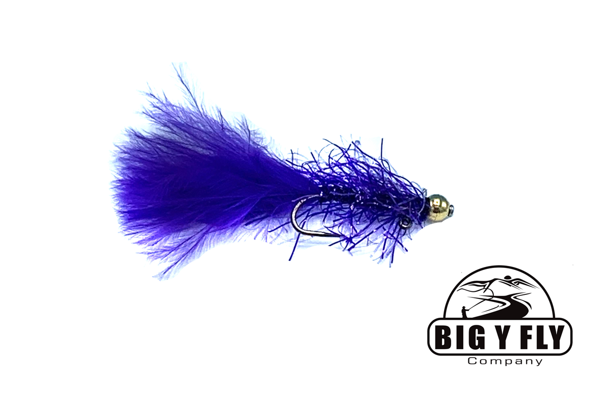Balanced Leech Crystal Bugger - Tungsten (Barbless)