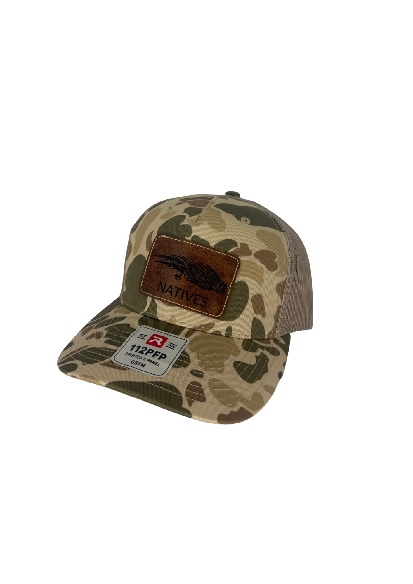 Natives Leather Patch Hats