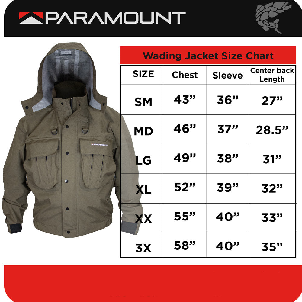 Paramount Deep Eddy Waterproof Wading Jacket