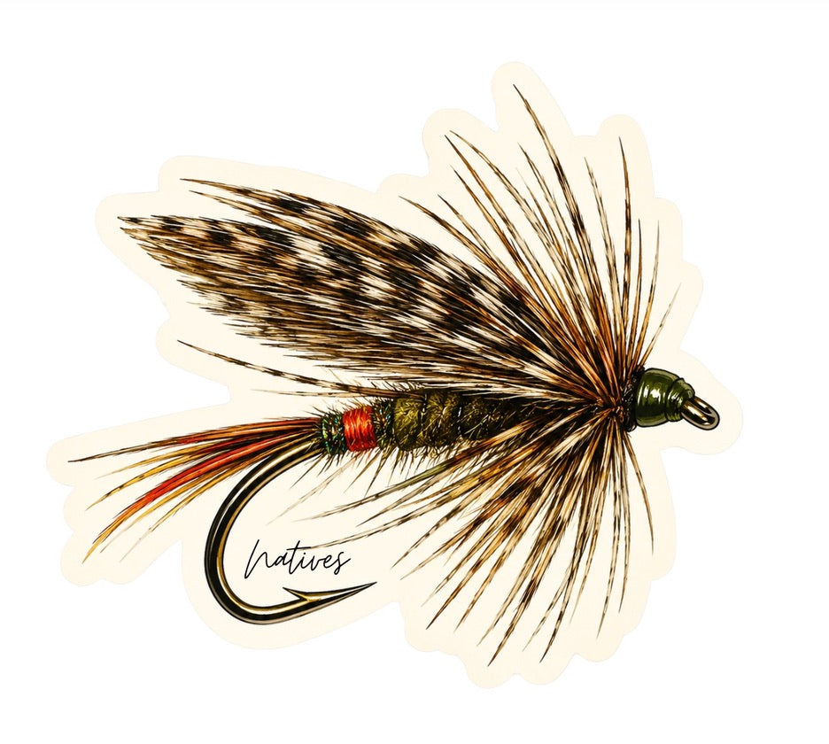 Classic Pheasant Tail Fly Decal