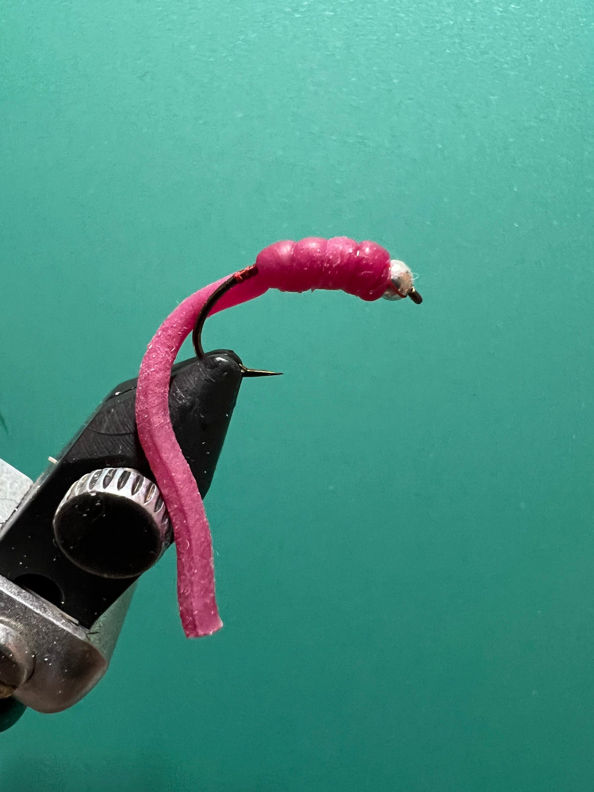 Squirminator - Curved Bloodworm Red