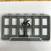 Natives Waterproof Clear Thin Fly Box 12 Compartment 7.25X4