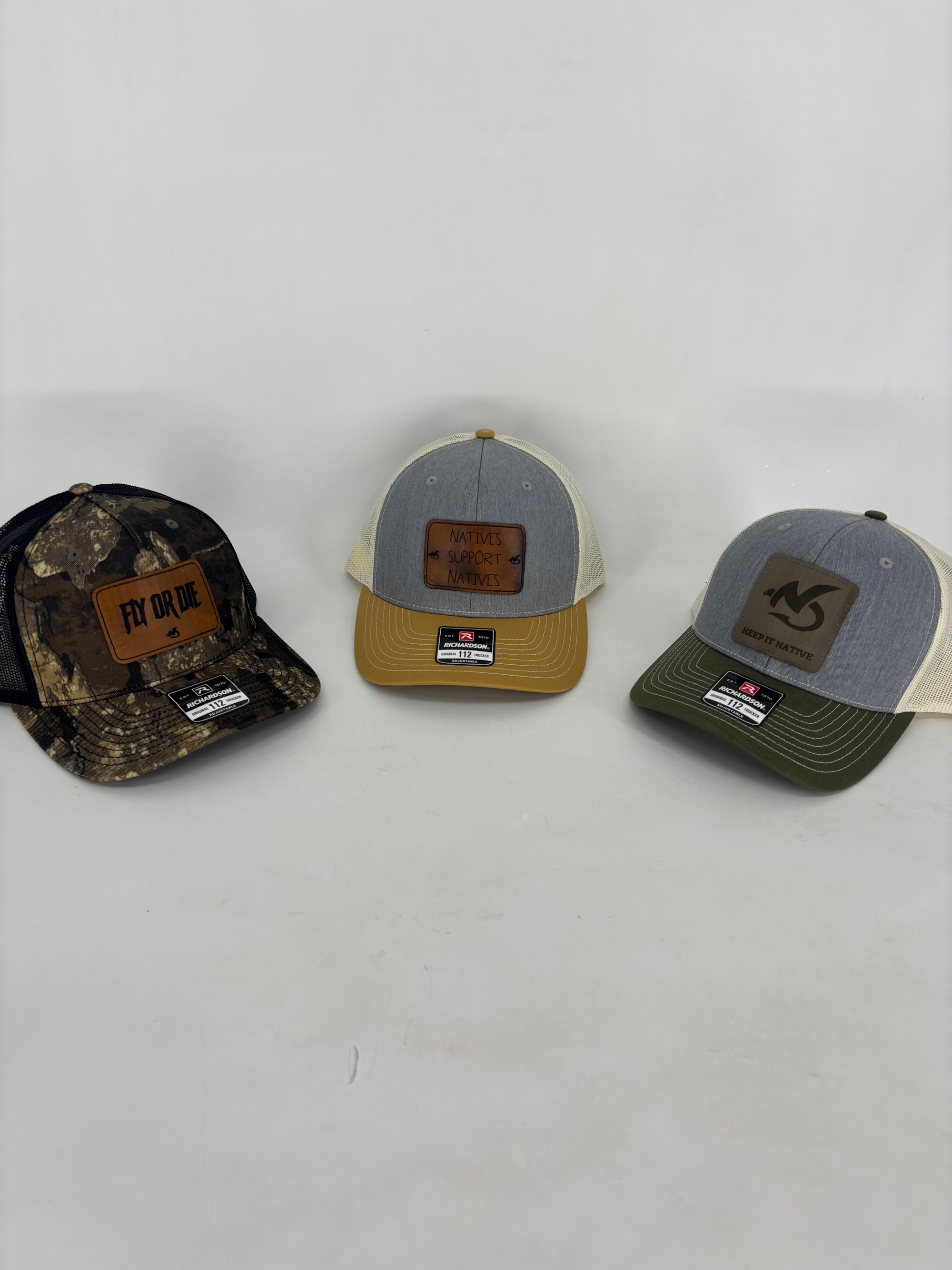 Small Batch Leather Patch Hat