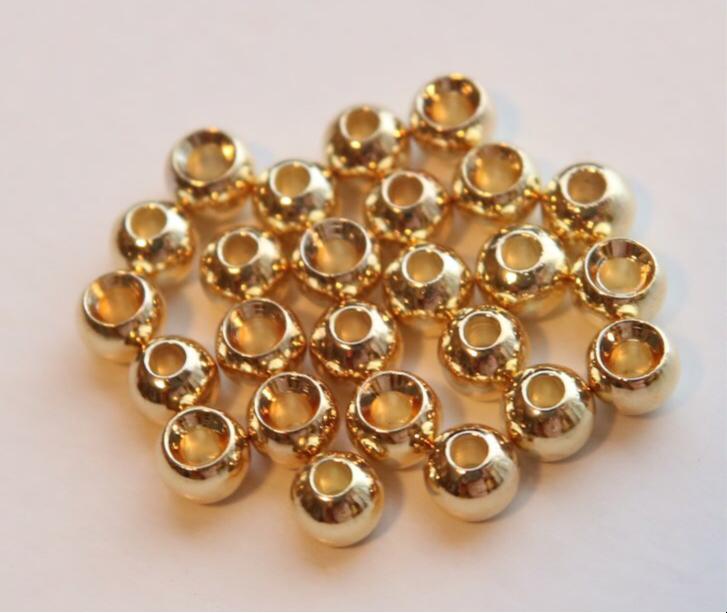 Risen Brass Beads