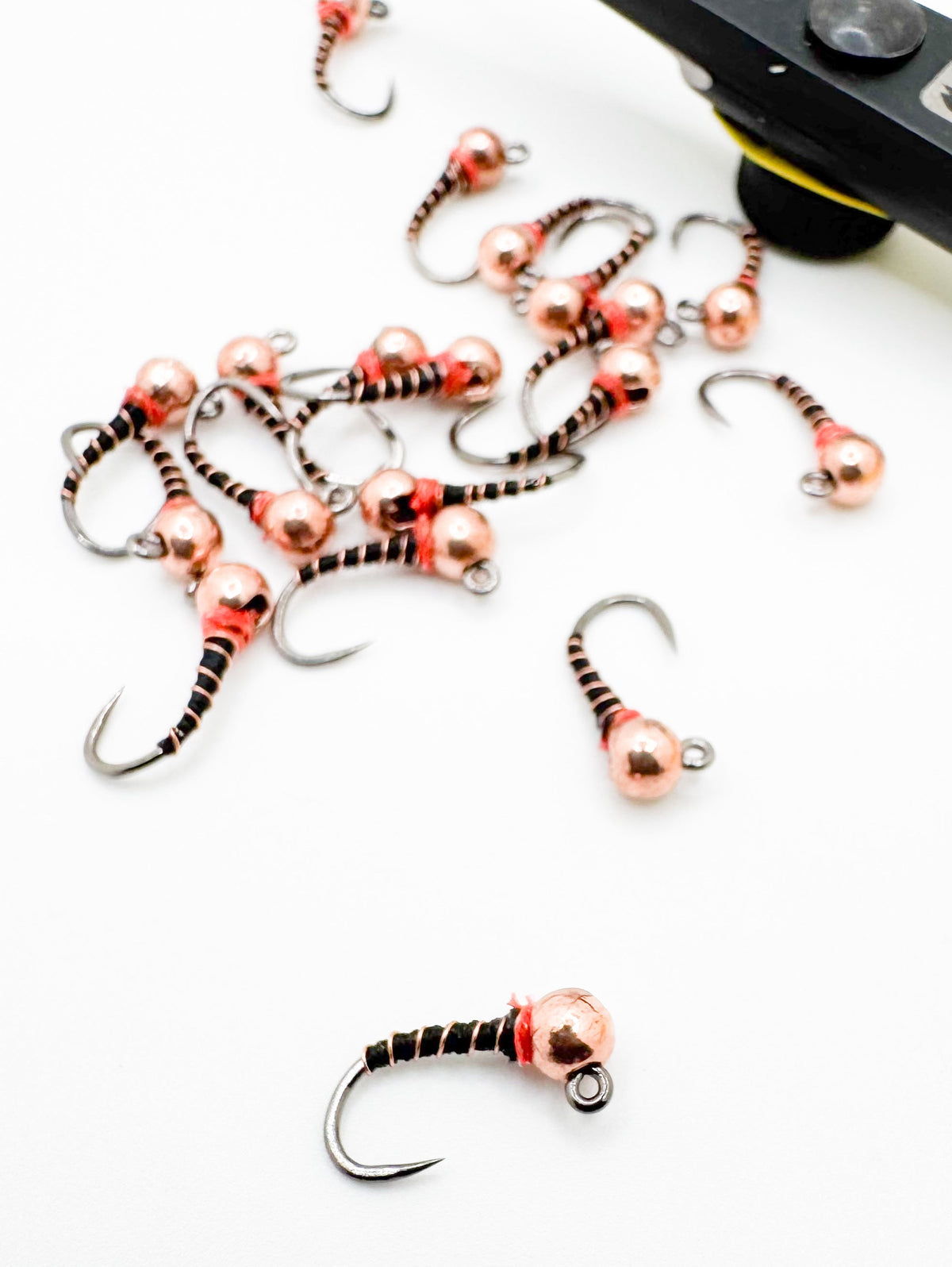 Gold TB Euro Zebra Midge Black