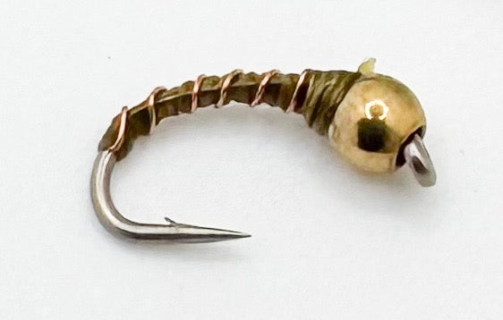 Zebra Midge Olive GB