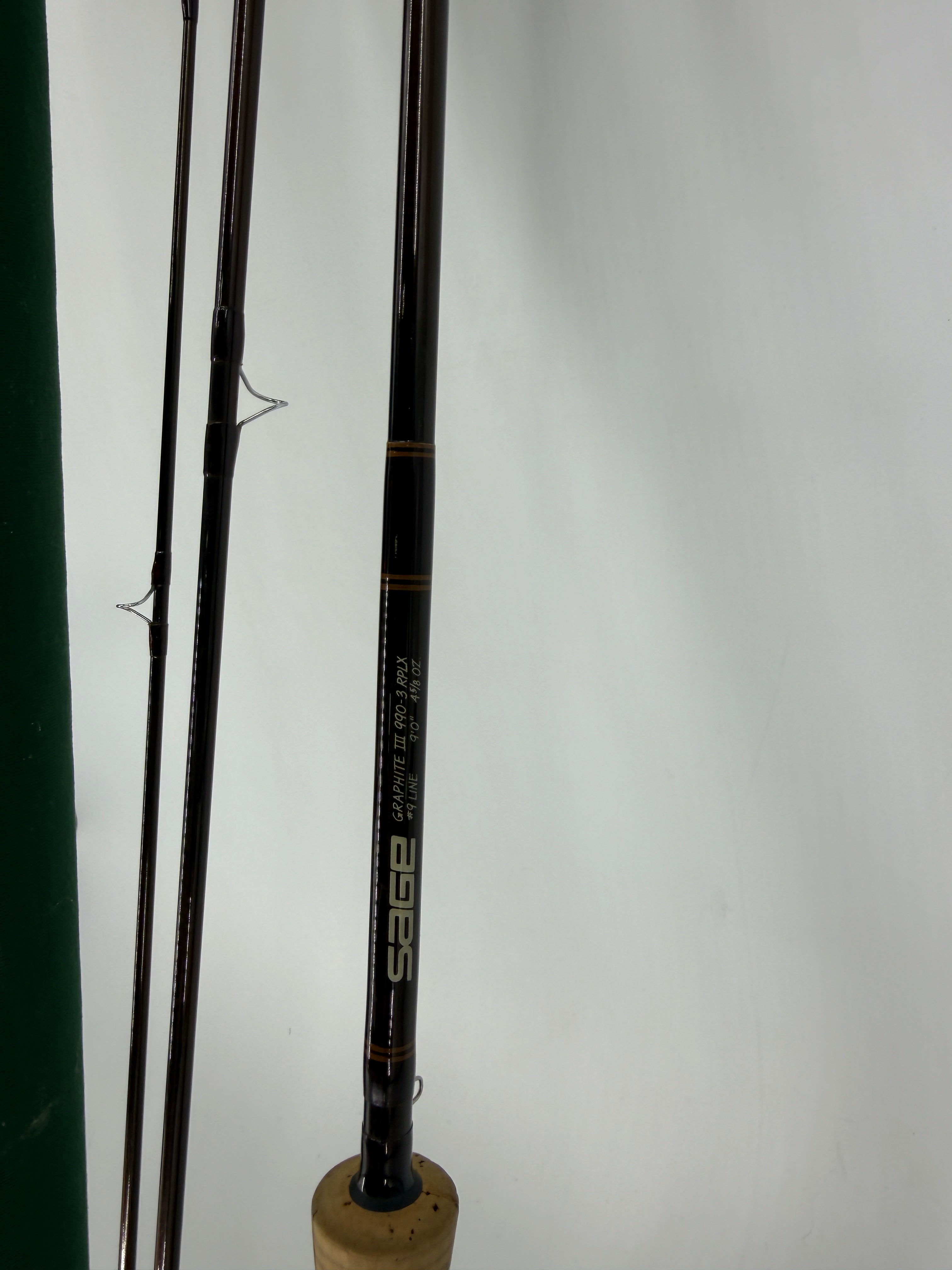 Sage Graphite III 990-3RPLx 9' 9wt Fly Rod – Used Good Condition ...