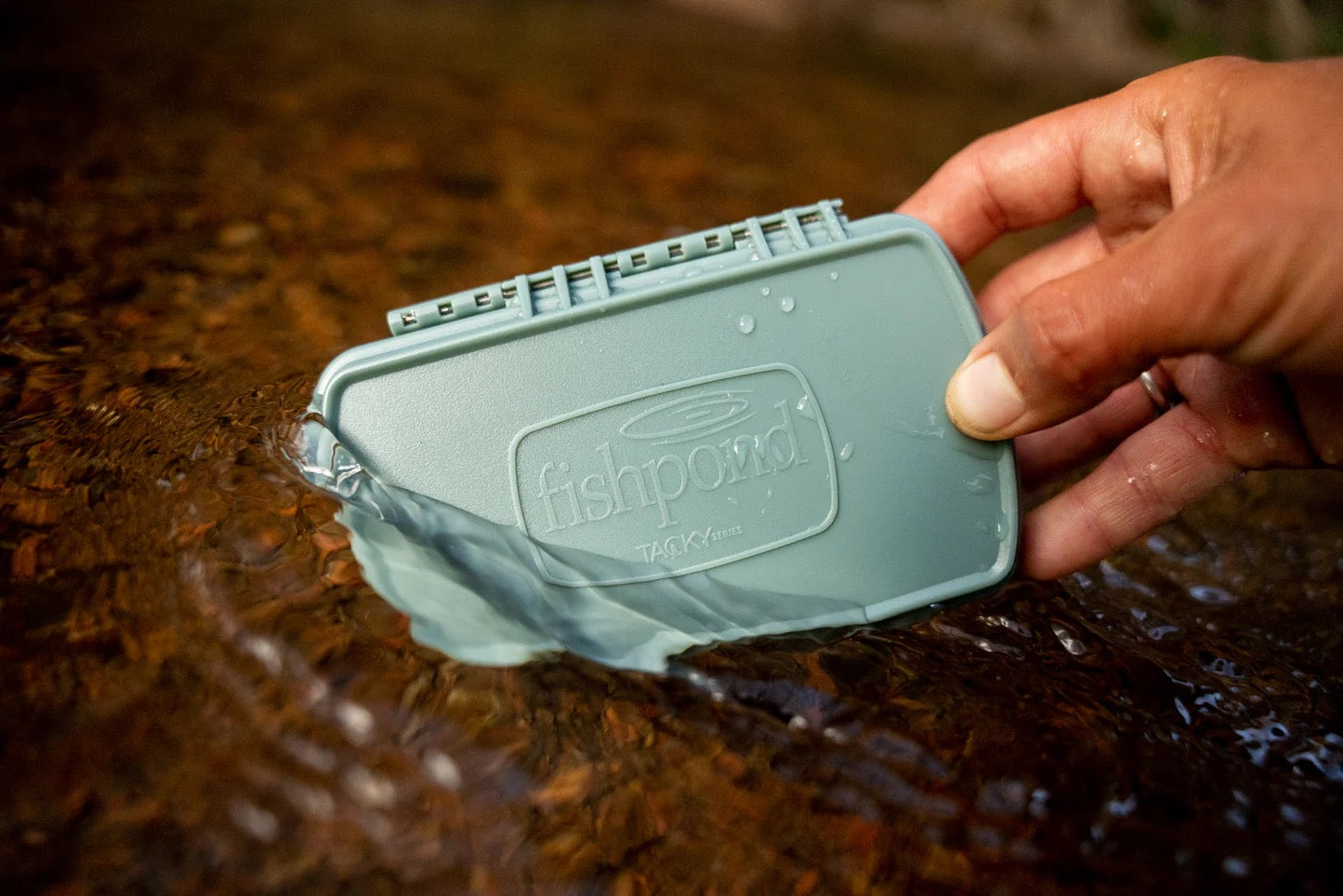 Fishpond Tacky Pescador MagPad Fly Box - Small - Smoke Grey