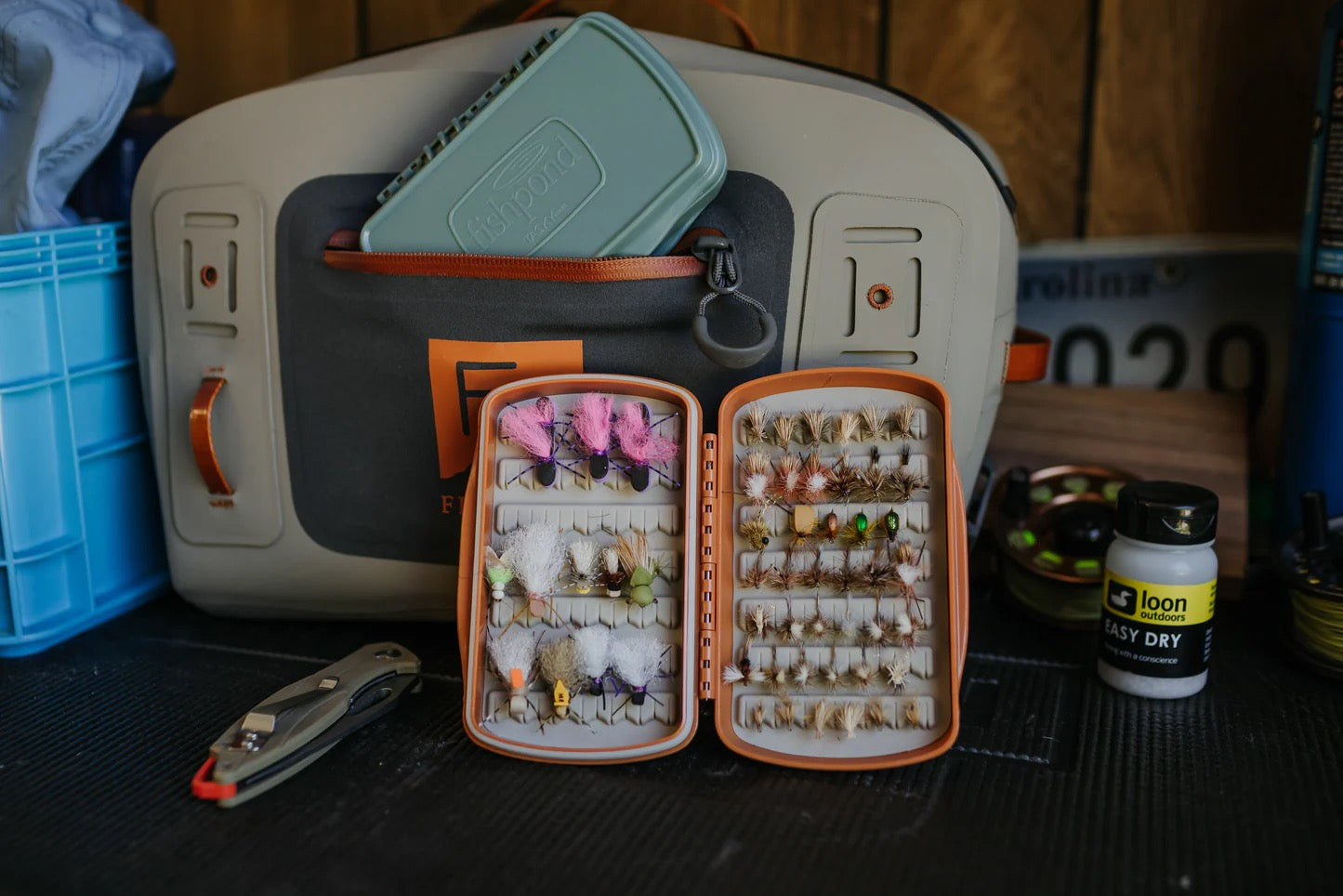 Fishpond Tacky Pescador Fly Box - Small - Burnt Orange