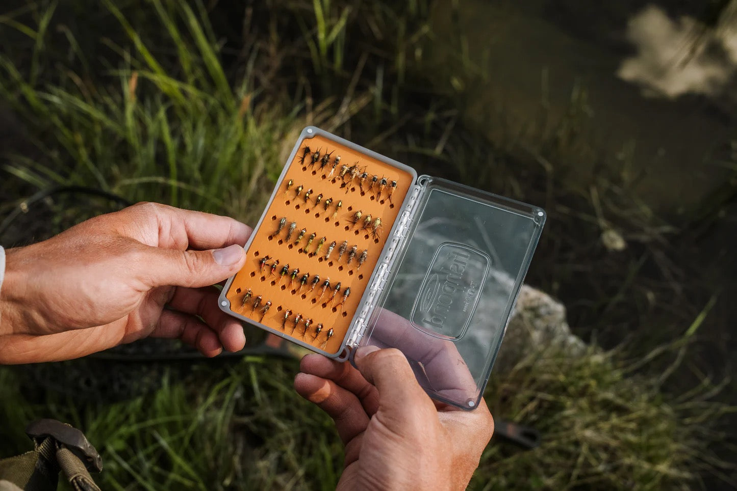 Tacky Day Pack Fly Box - Burnt Orange