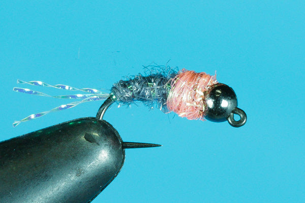 Jigged Grey Squirrel - Tungsten (Barbless)