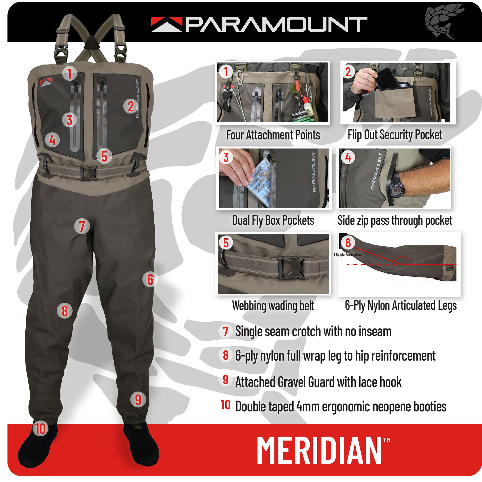 Paramount Meridian Chest Wader
